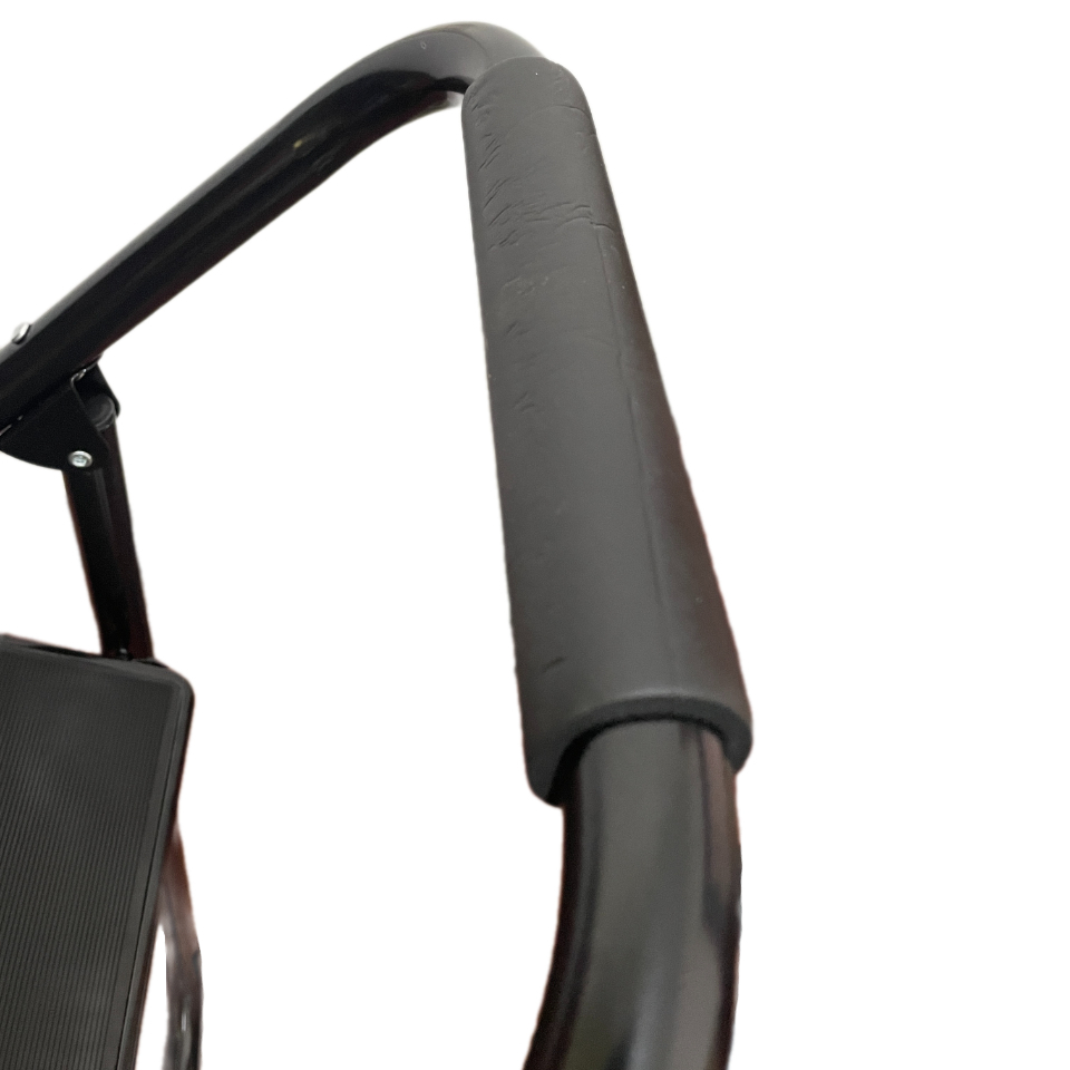 2 Step Ladder, Foldable, Load capacity 330lbs, Black