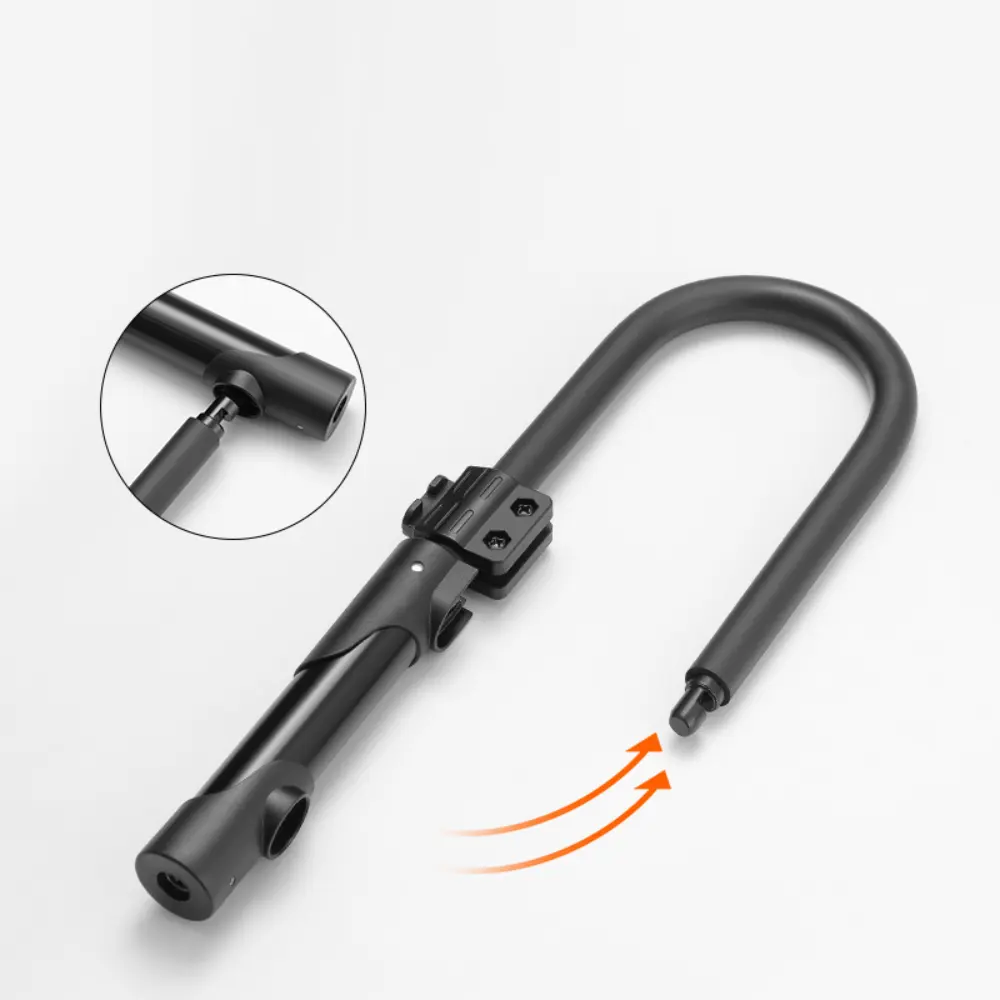 Bike U Lock With Security Cable