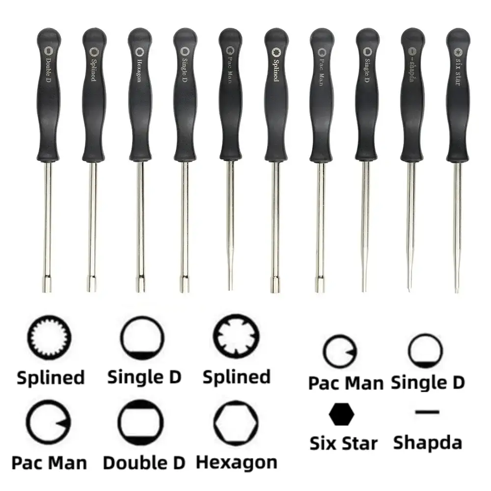 10 PCS Carburetor Adjustment Tool Screwdriver Kit