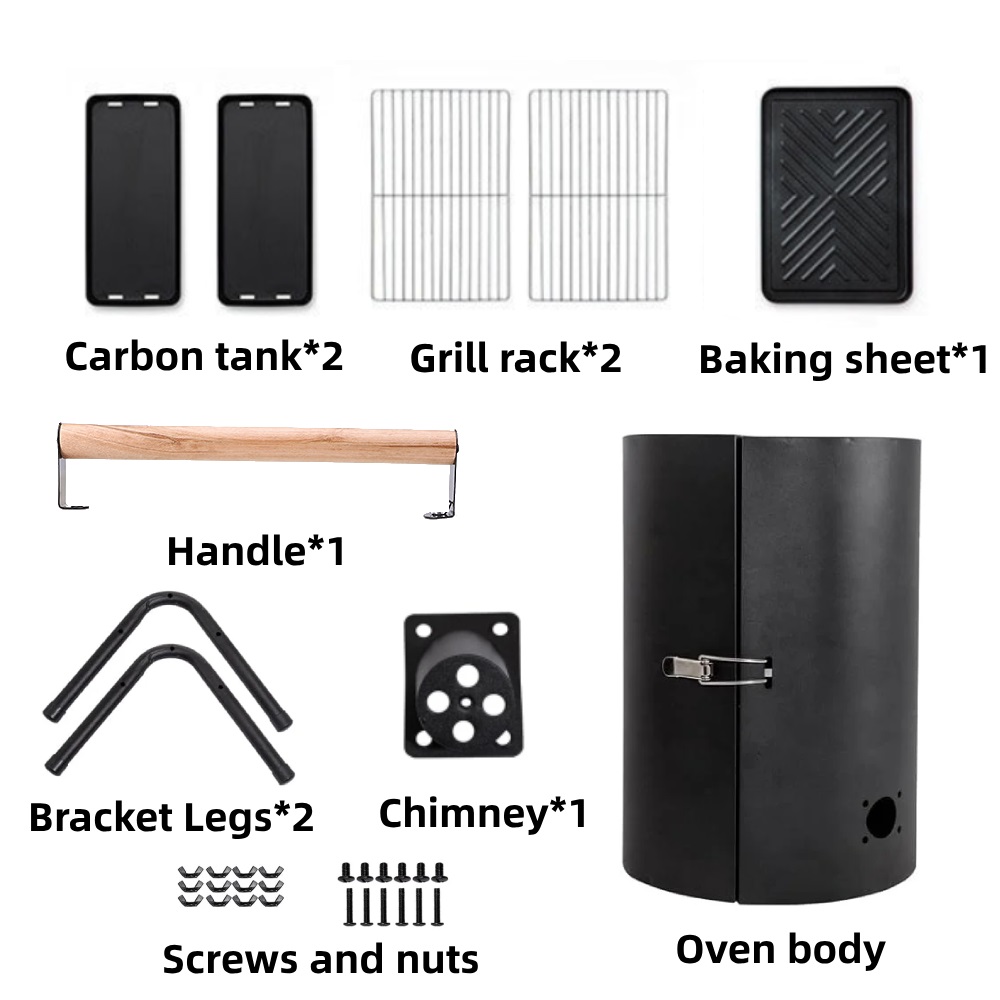 Double Sided Charcoal Grill