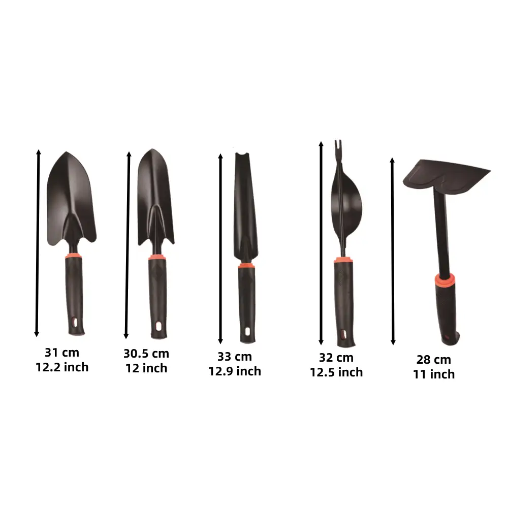 18 PCS Gardening Tools Set, Heavy Duty Gardening Hand Tools with Handbag