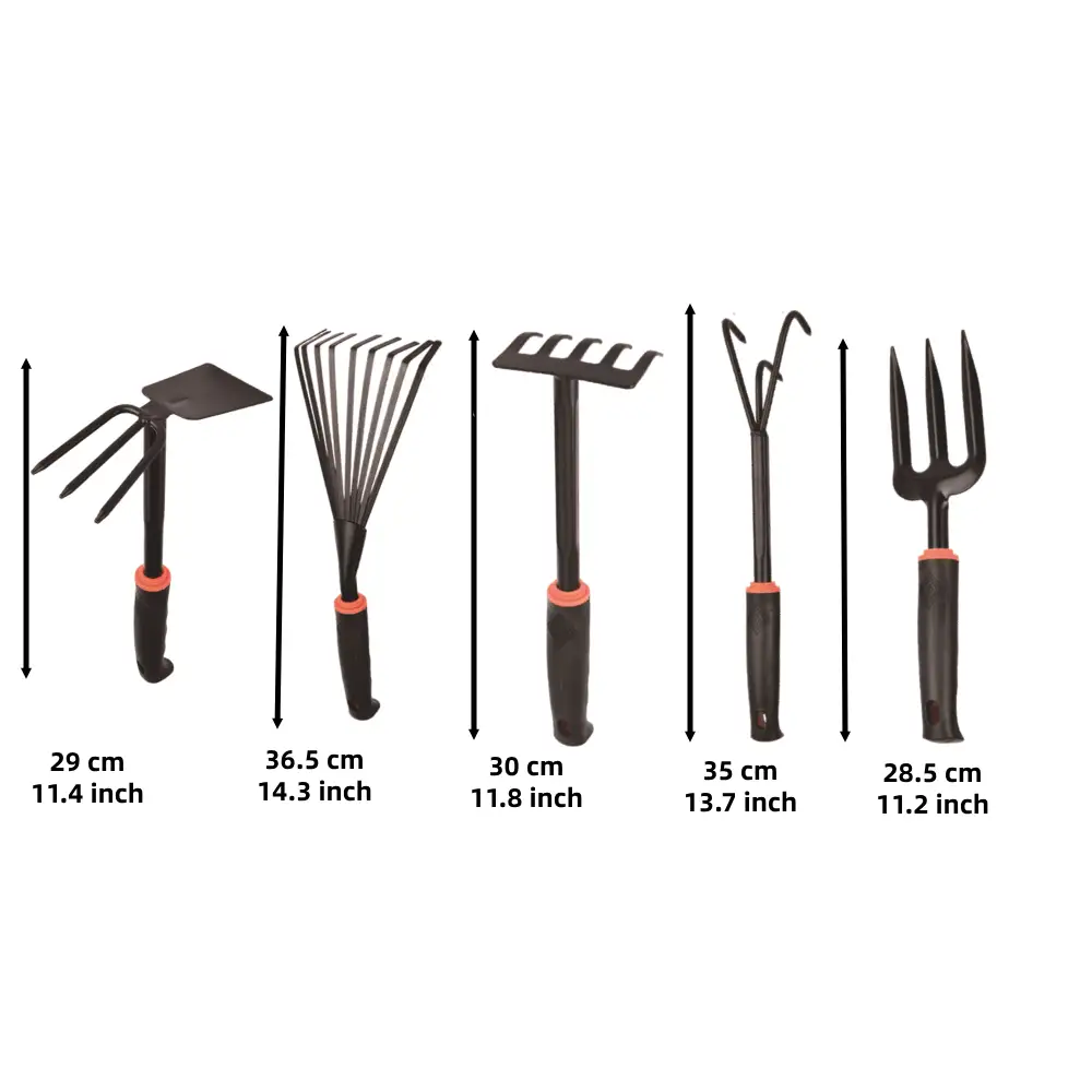 18 PCS Gardening Tools Set, Heavy Duty Gardening Hand Tools with Handbag