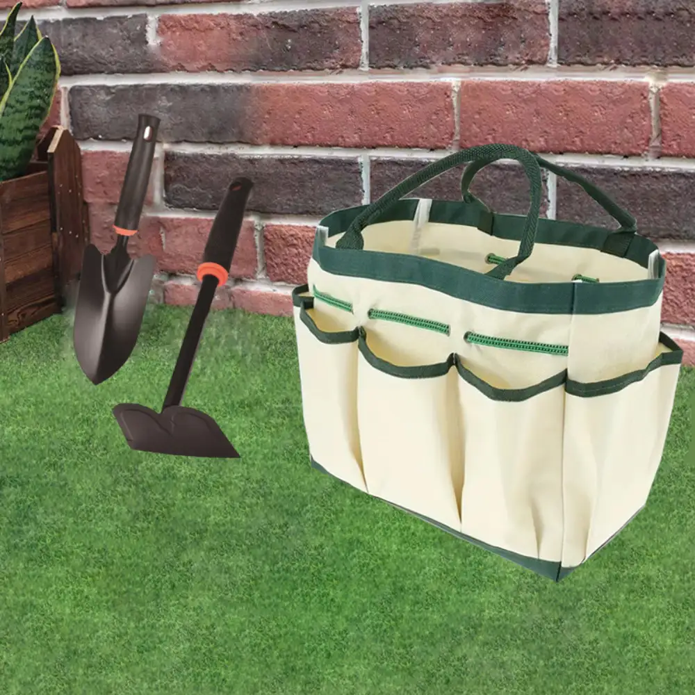 18 PCS Gardening Tools Set, Heavy Duty Gardening Hand Tools with Handbag