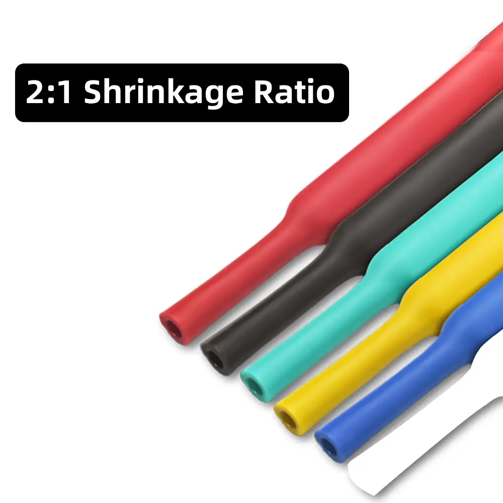 78.7Ft Heat Shrink Tube, 12 Mixed Sizes, 2:1 Shrink, Multiple Colors, Can Be Freely Cut, Insulation Sealing
