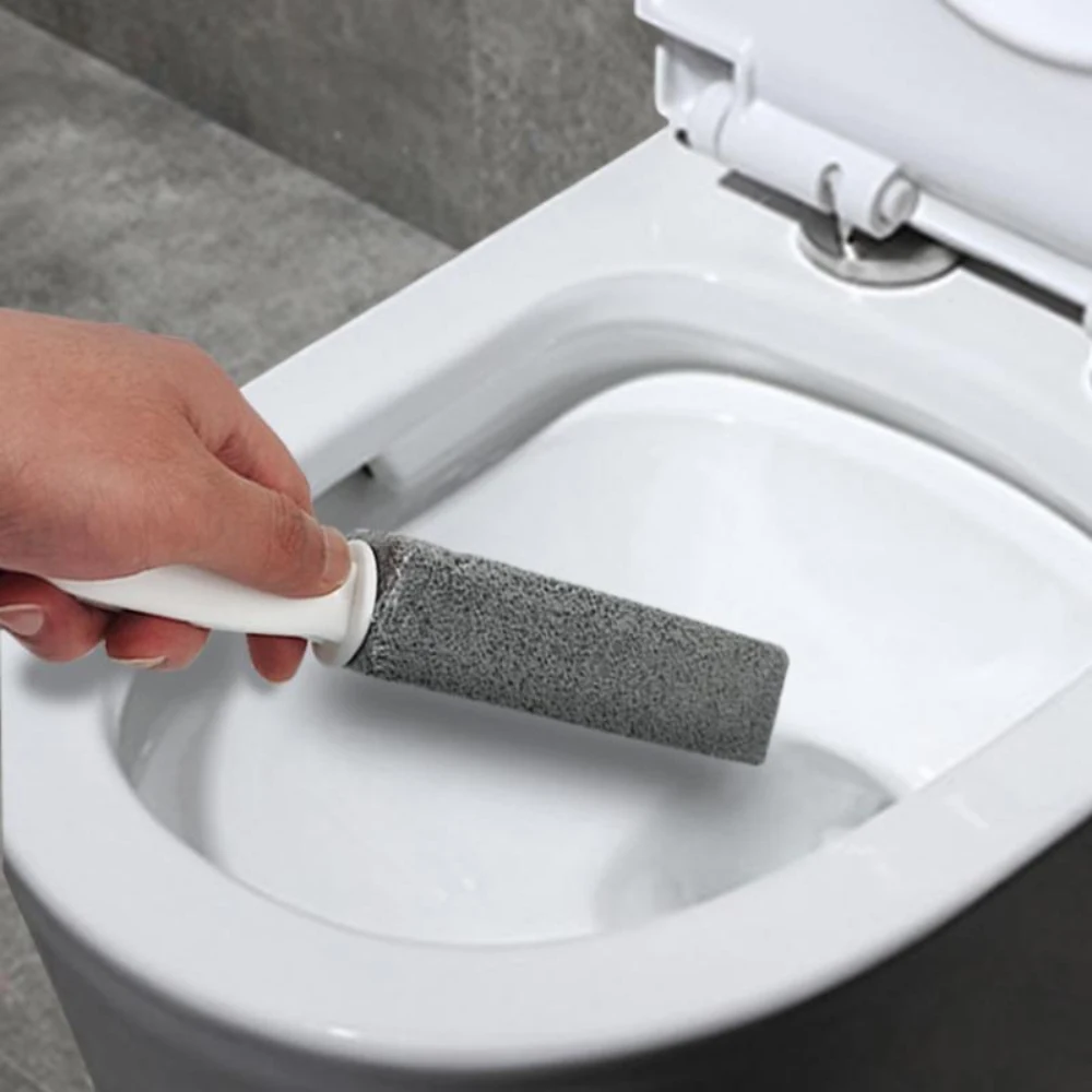 3 PCS Pumice Stone with Handle, for Toilet Bowl Cleaning