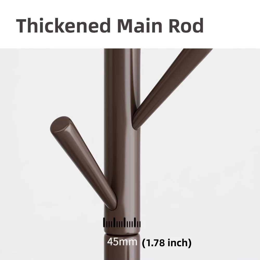 Solid Wood Coat Rack