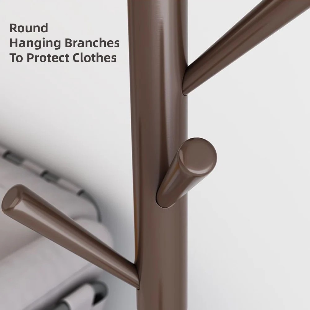 Solid Wood Coat Rack