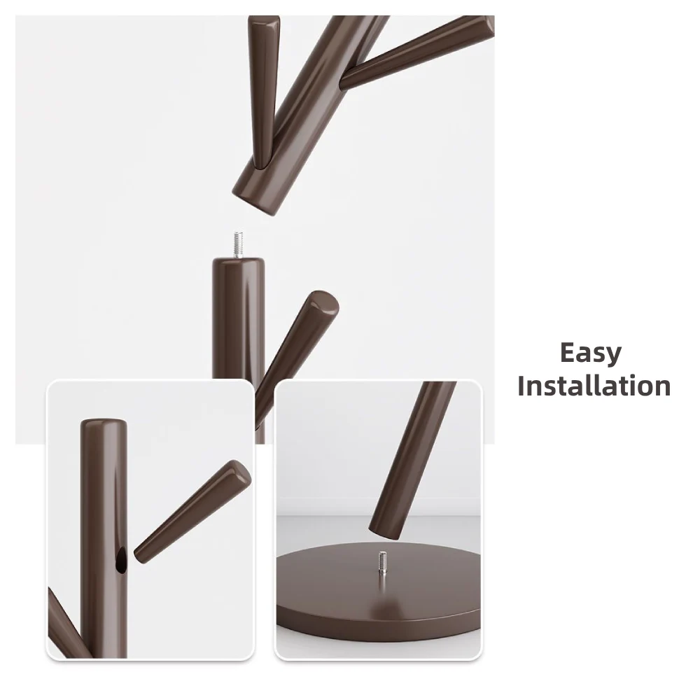 Solid Wood Coat Rack