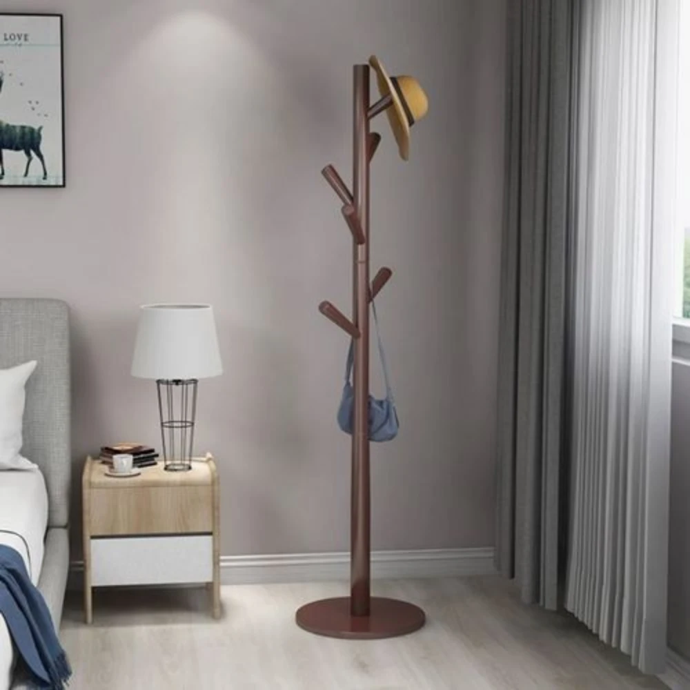 Solid Wood Coat Rack